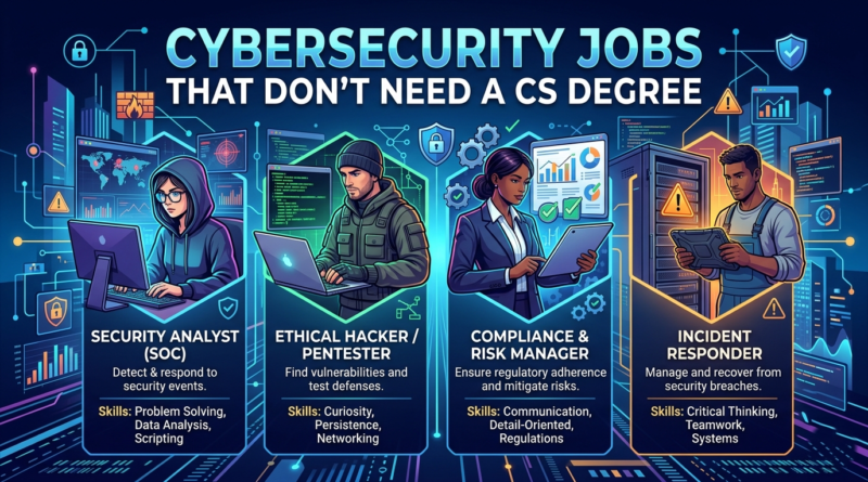 Cybersecurity Jobs That Don't Need a CS Degree