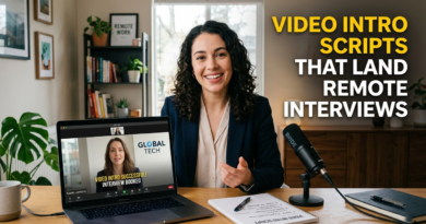 Video Intro Scripts That Land Remote Interviews