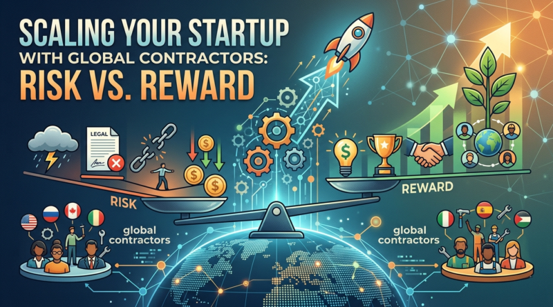 Scaling Your Startup with Global Contractors: Risk vs. Reward